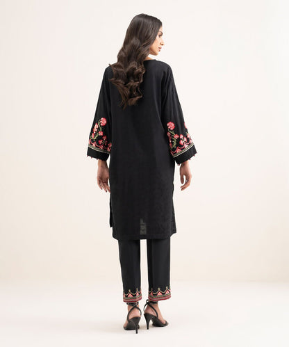 Embroidered Arabic Jacquard Shirt