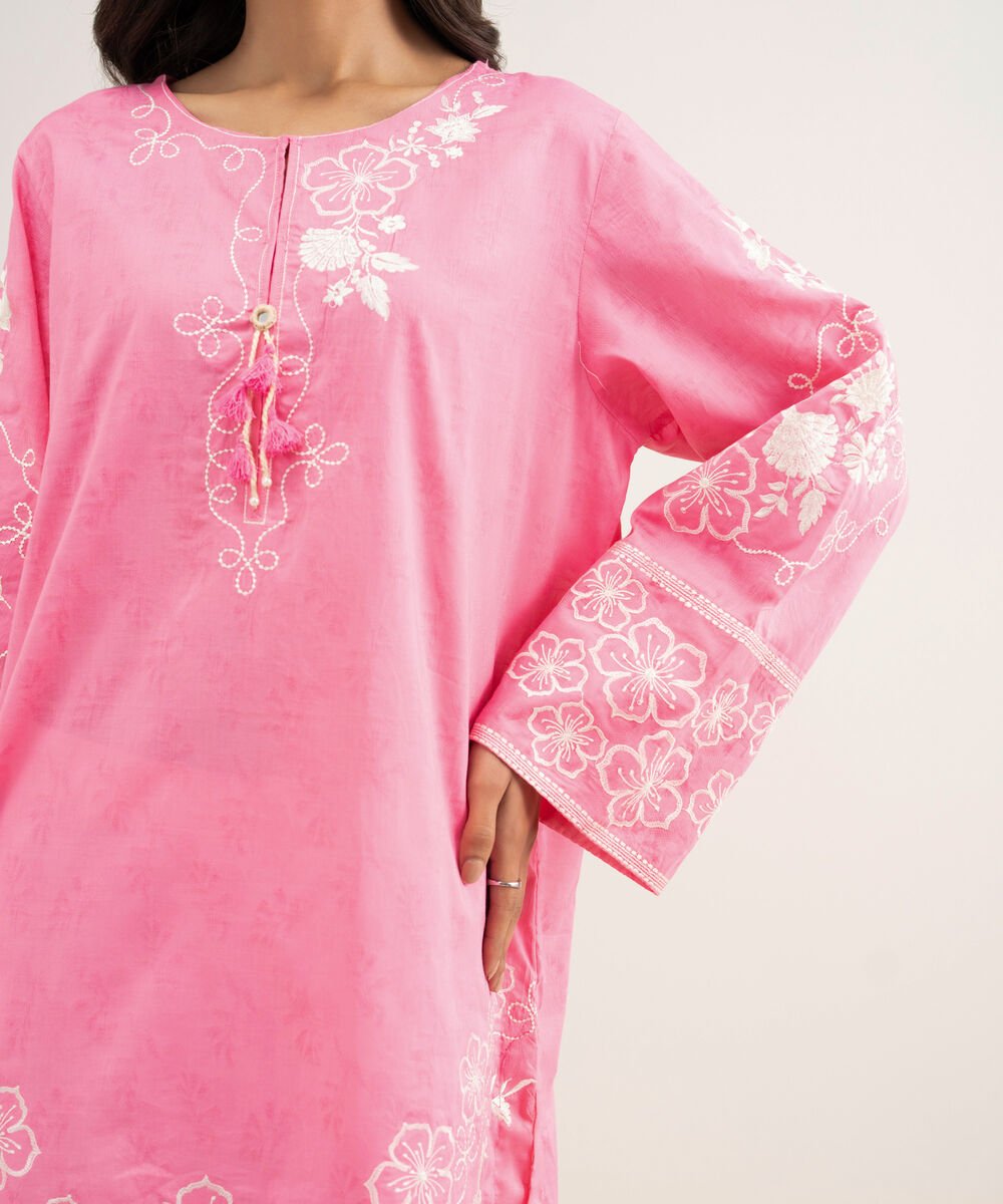 Embroidered Jacquard Shirt