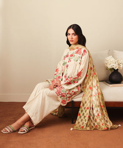 Printed Jacquard Dupatta