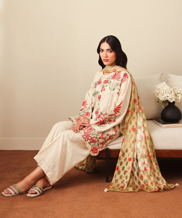 Embroidered Jacquard Shirt