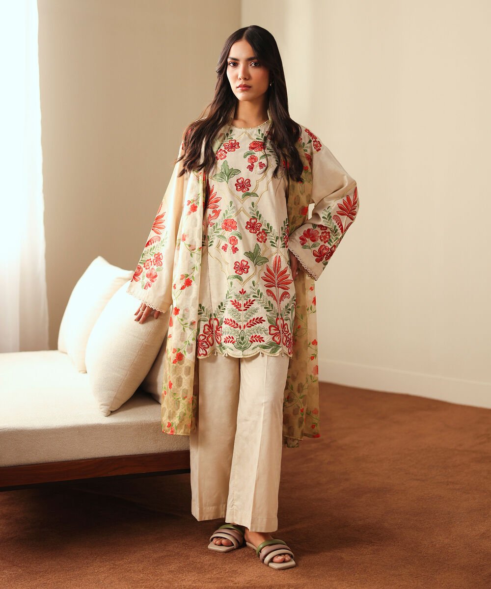 Embroidered Jacquard Shirt