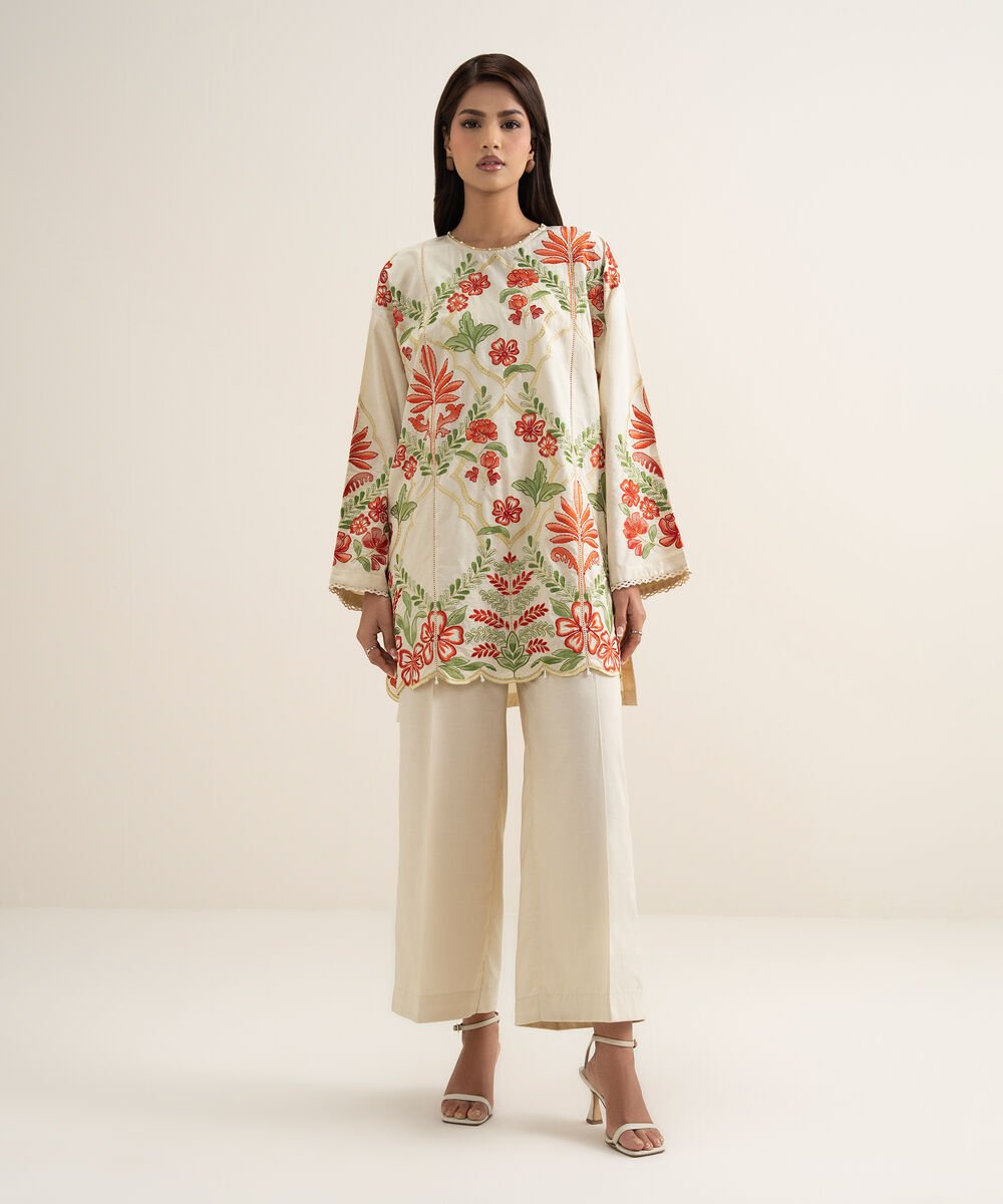 Embroidered Jacquard Shirt