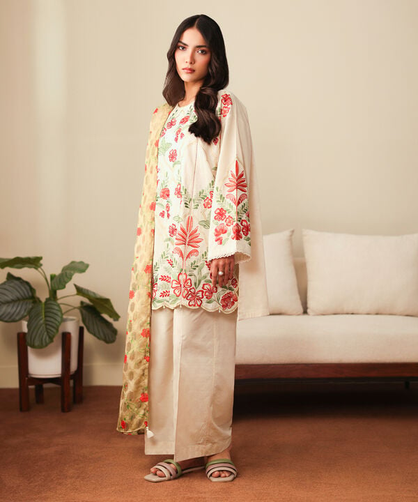Embroidered Jacquard Shirt