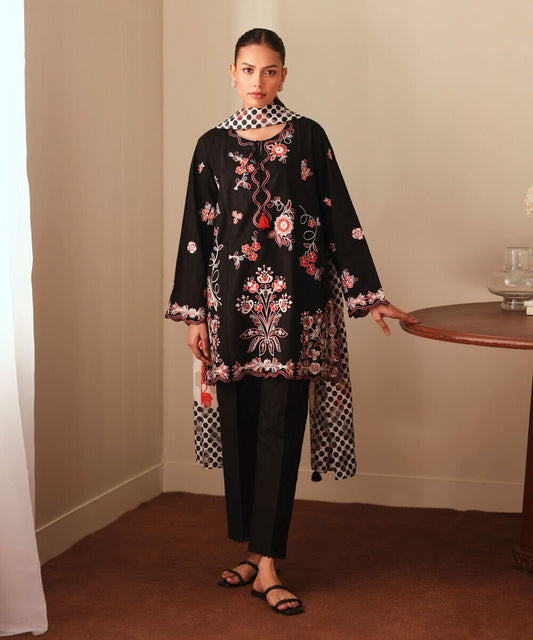 Embroidered Jacquard Shirt