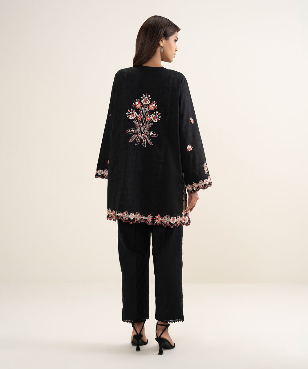Embroidered Jacquard Shirt