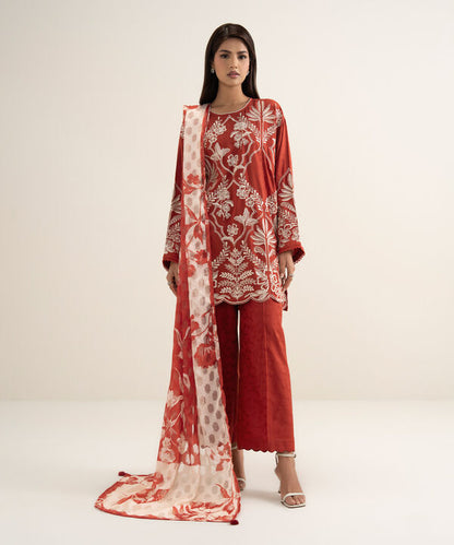 Embroidered Arabic Jacquard Shirt