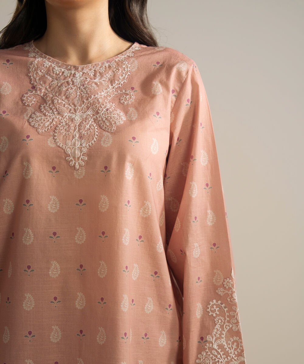 Embroidered Lawn Shirt