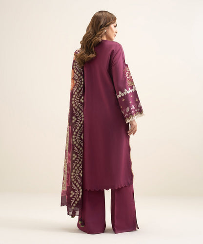 3 Piece - Embroidered Lawn Suit