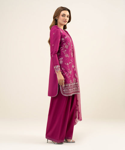 3 Piece - Embroidered Lawn Suit