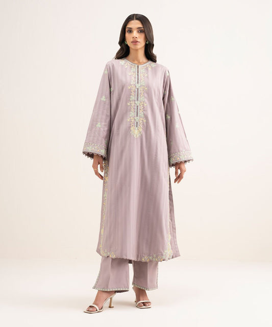 Embroidered Leno Kara Shirt