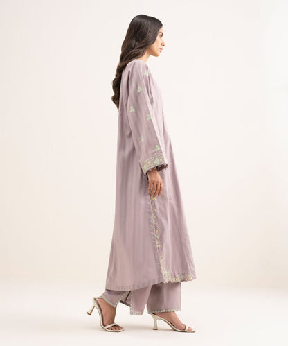 Embroidered Leno Kara Shirt
