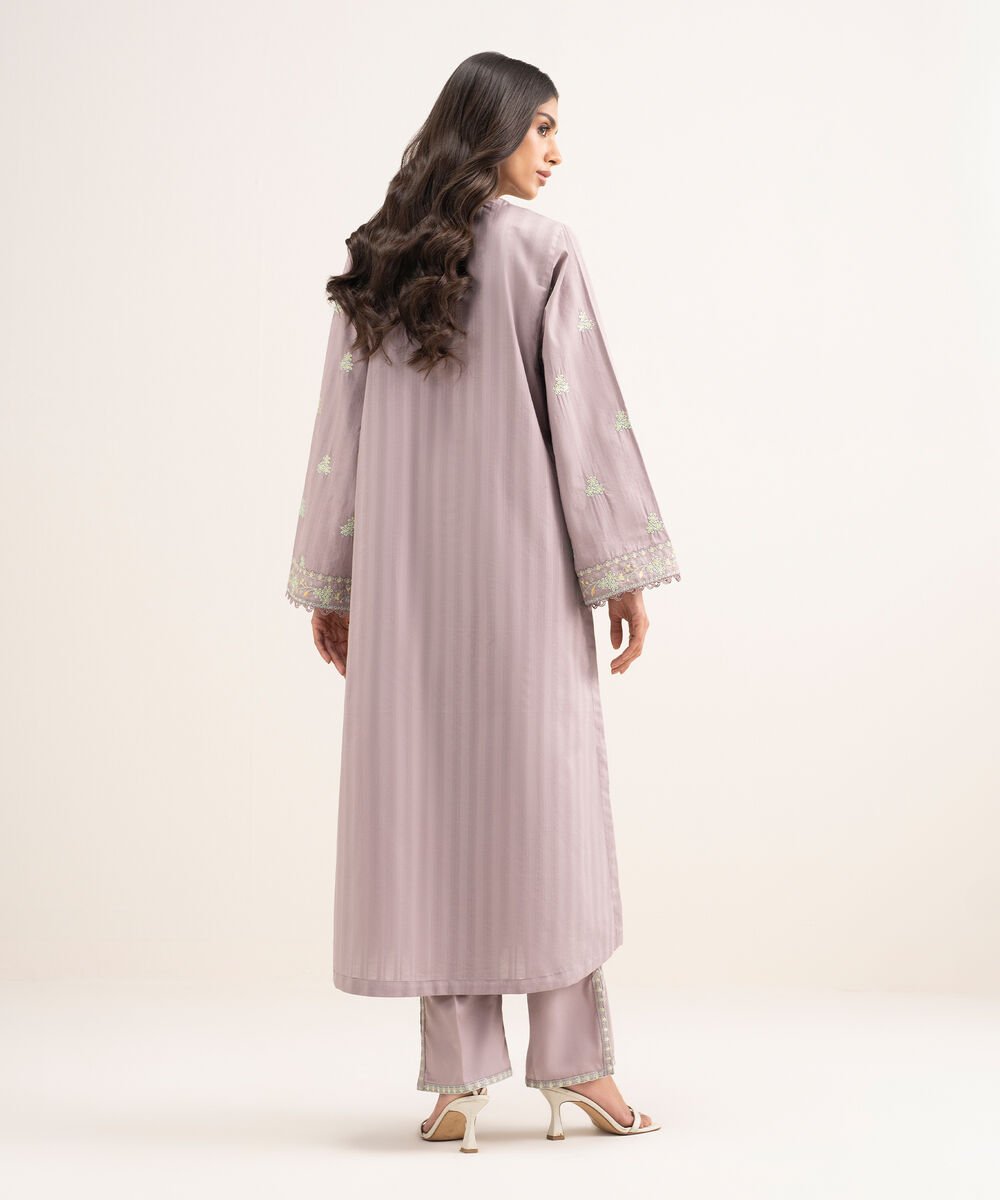 Embroidered Leno Kara Shirt