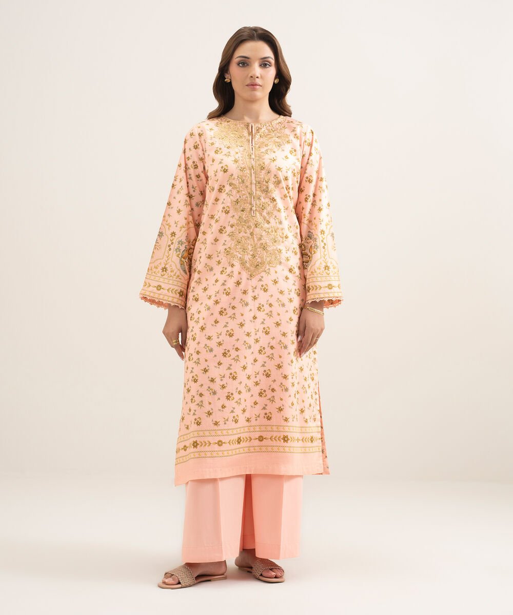 Embroidered Cambric Shirt