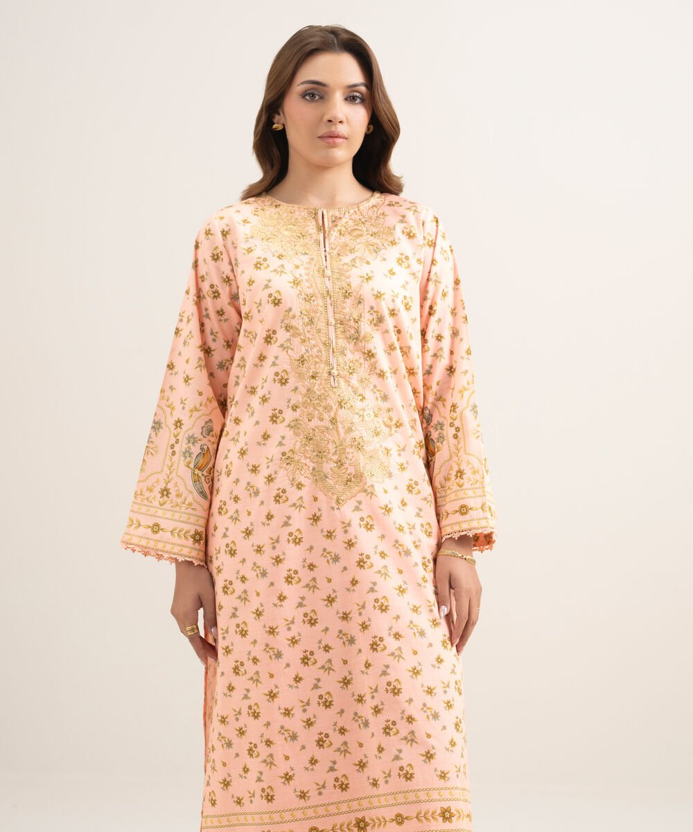 Embroidered Cambric Shirt