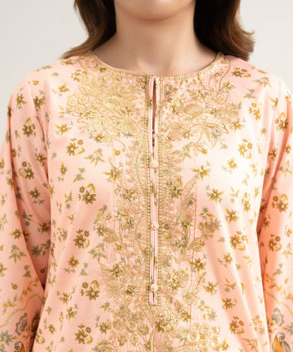 Embroidered Cambric Shirt