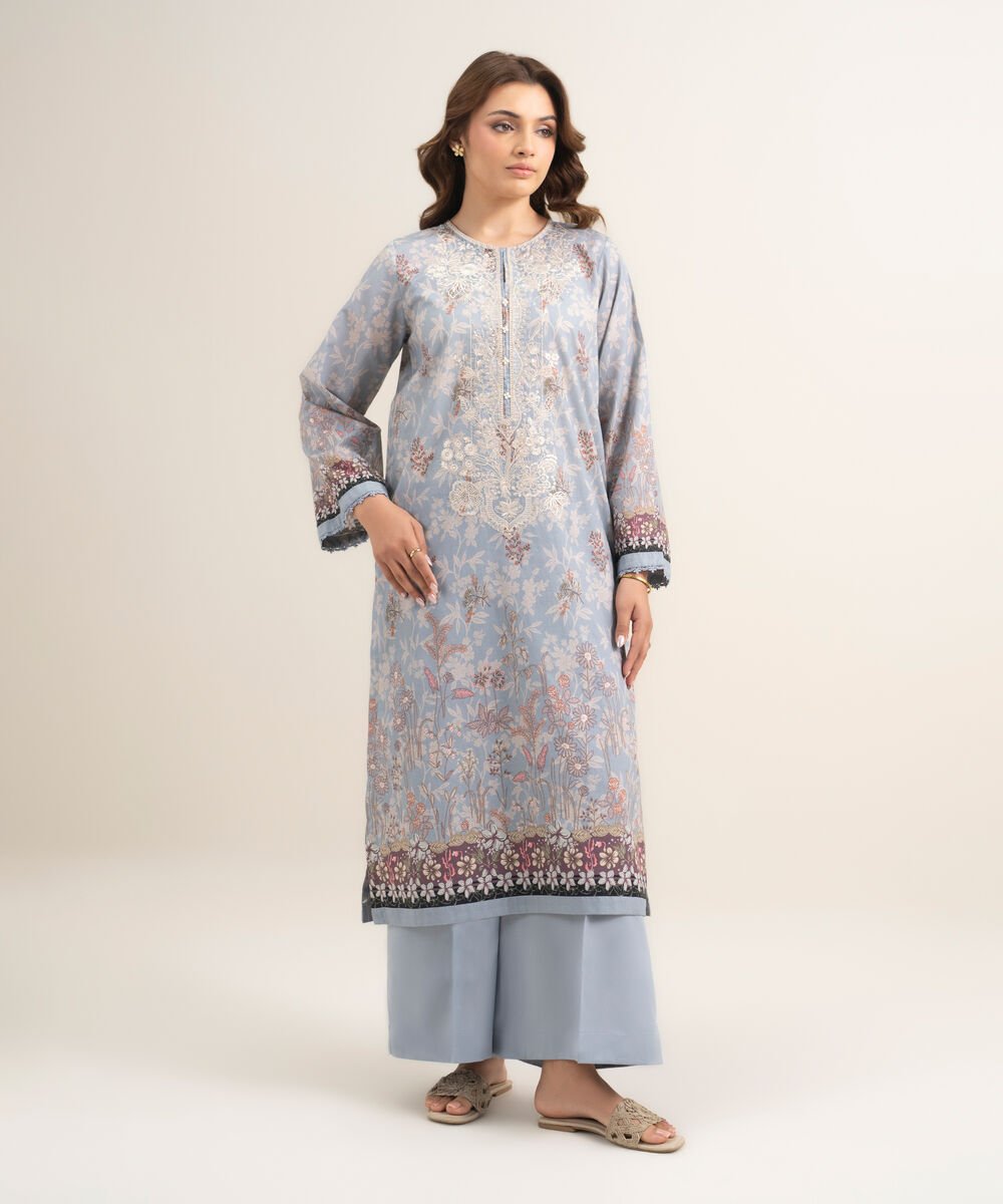 Embroidered Lawn Shirt