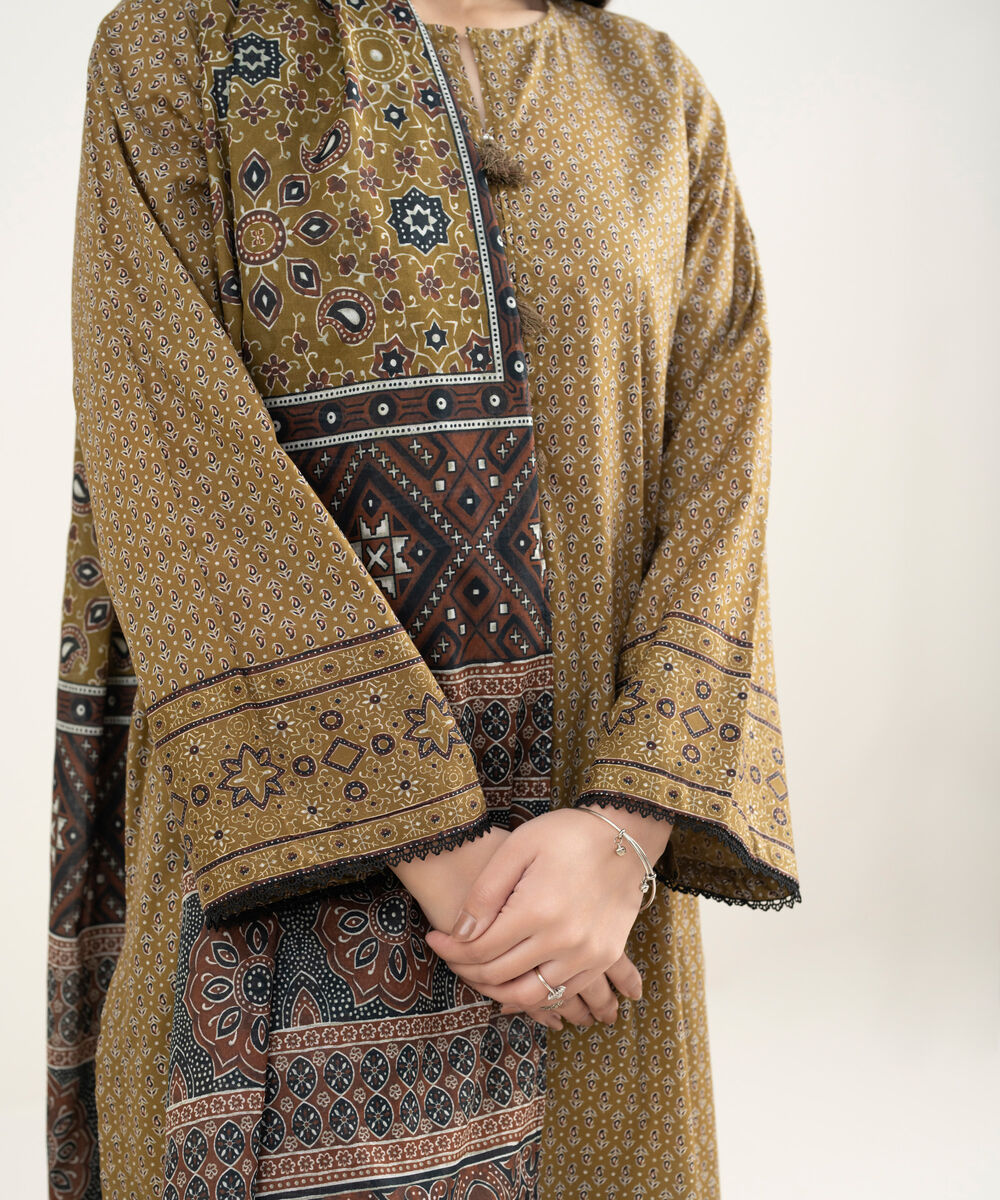3 Piece - Printed Lawn Suit