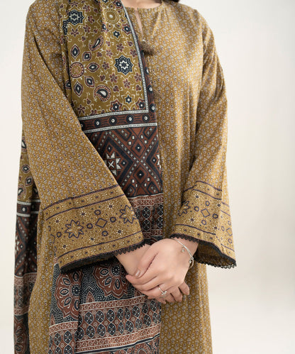 3 Piece - Printed Lawn Suit