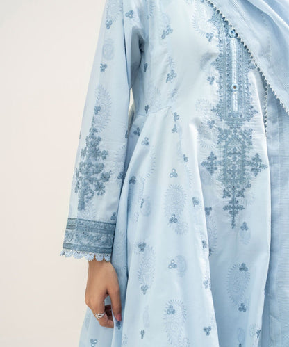 3 Piece - Embroidered Lawn Suit