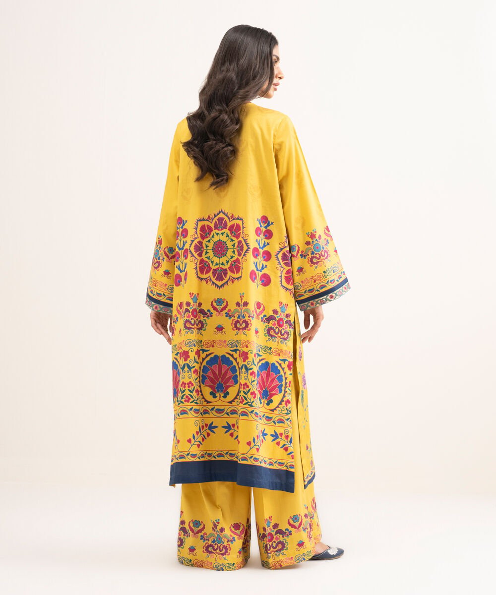Embroidered Cotton Satin Shirt