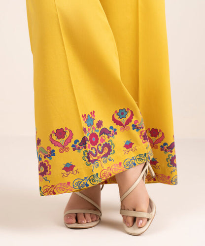 Embroidered Cotton Satin Shirt
