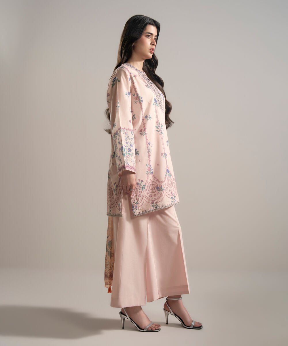 3 Piece - Embroidered Lawn Suit