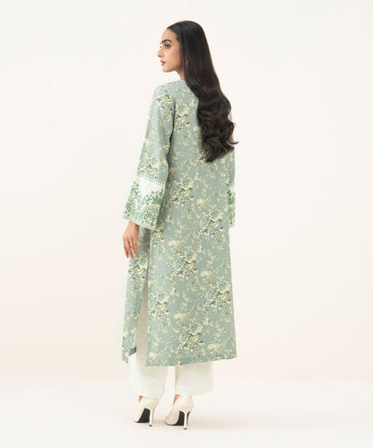 Embroidered Herringbone Shirt