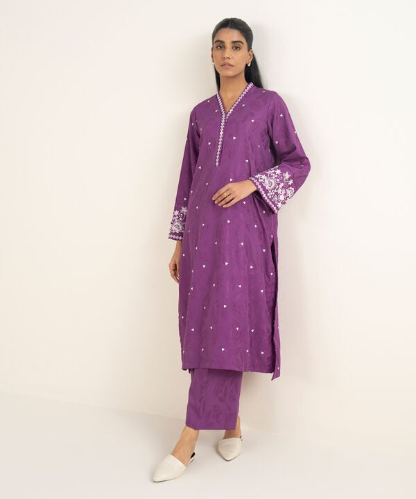 Embroidered Jacquard Shirt