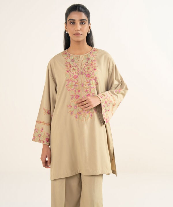 Embroidered Jacquard Shirt