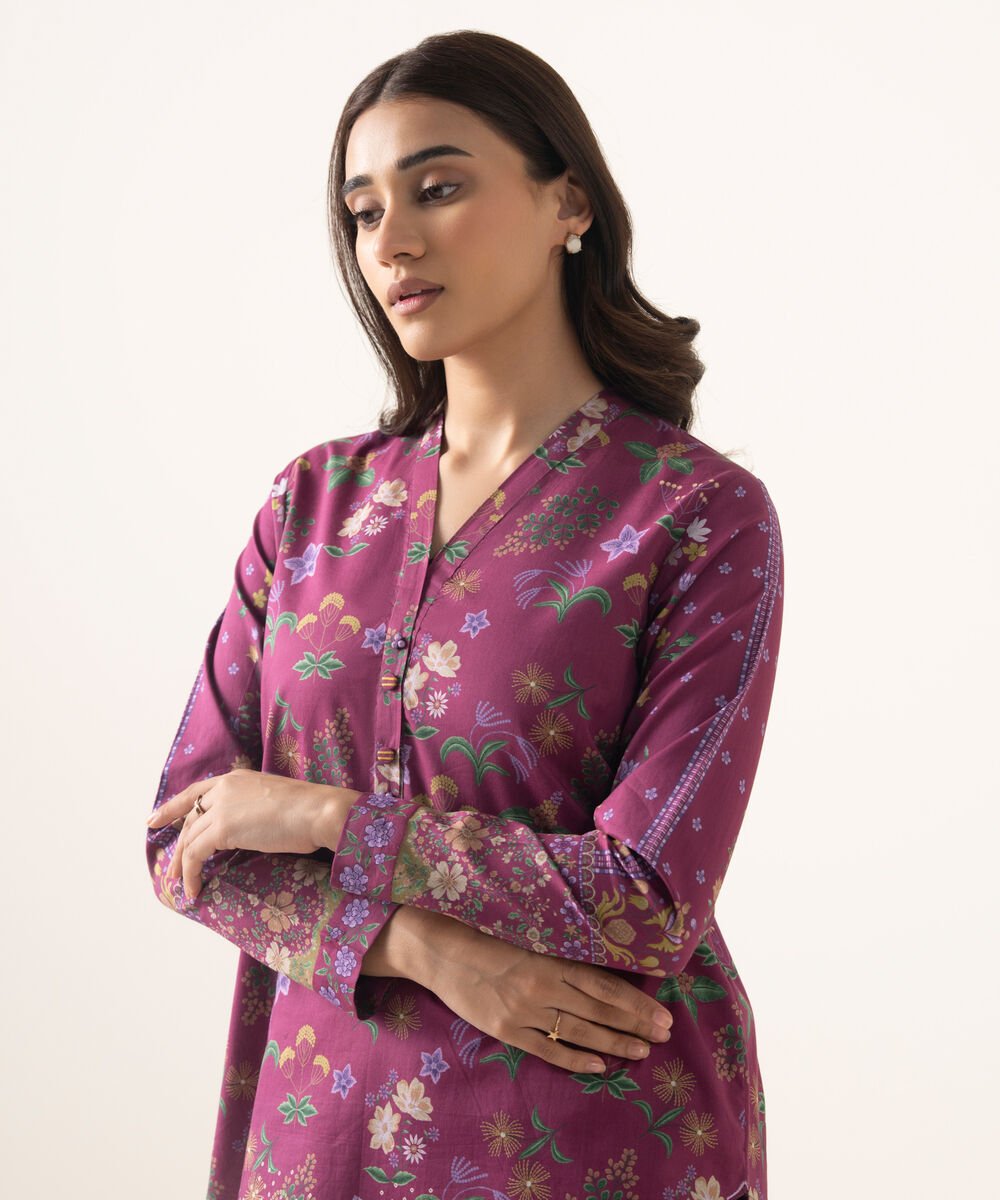 2 Piece - Printed Lawn Suit