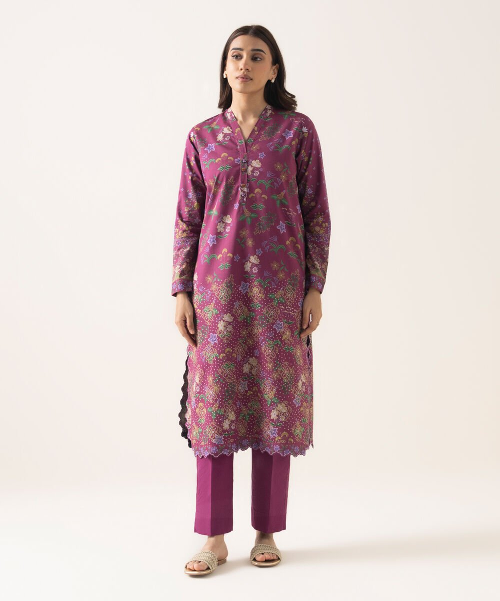 2 Piece - Printed Lawn Suit