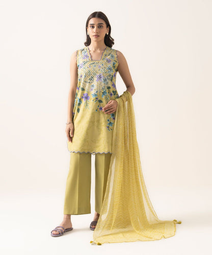 3 Piece - Printed Lawn Suit