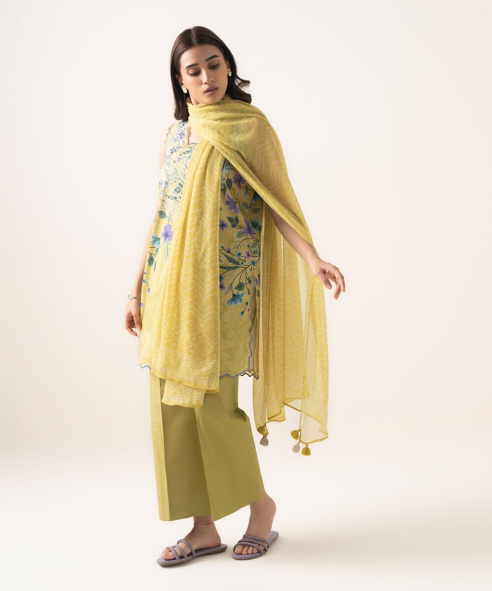 3 Piece - Printed Lawn Suit