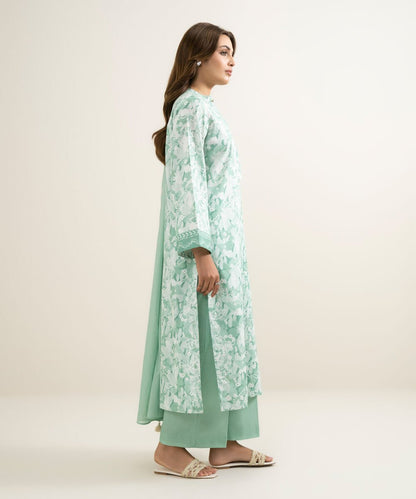3 Piece - Embroidered Lawn Suit