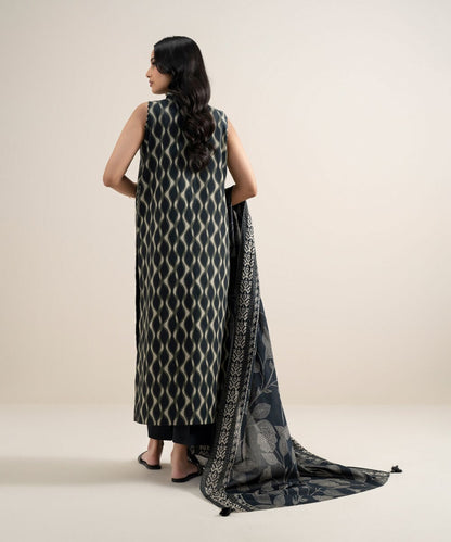 3 Piece - Printed Lawn Suit