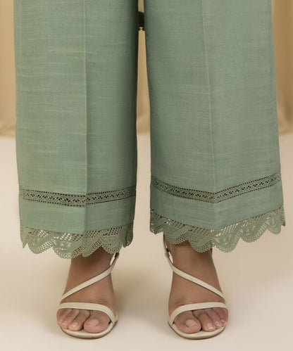 3 Piece - Embroidered Chiffon Suit (Unstitched)