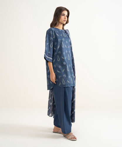 3 Piece - Printed Lawn Suit