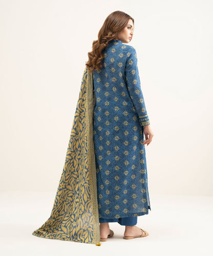 3 Piece - Printed Lawn Suit