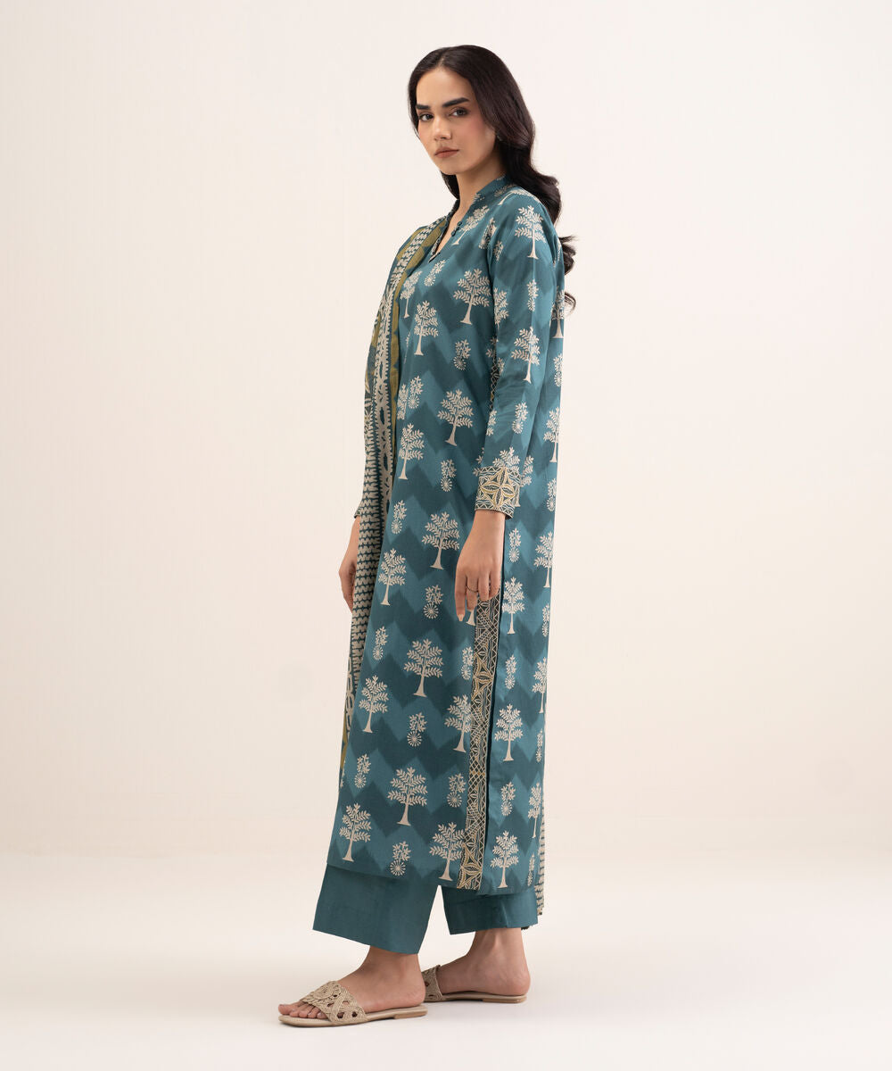 3 Piece - Printed Lawn Suit