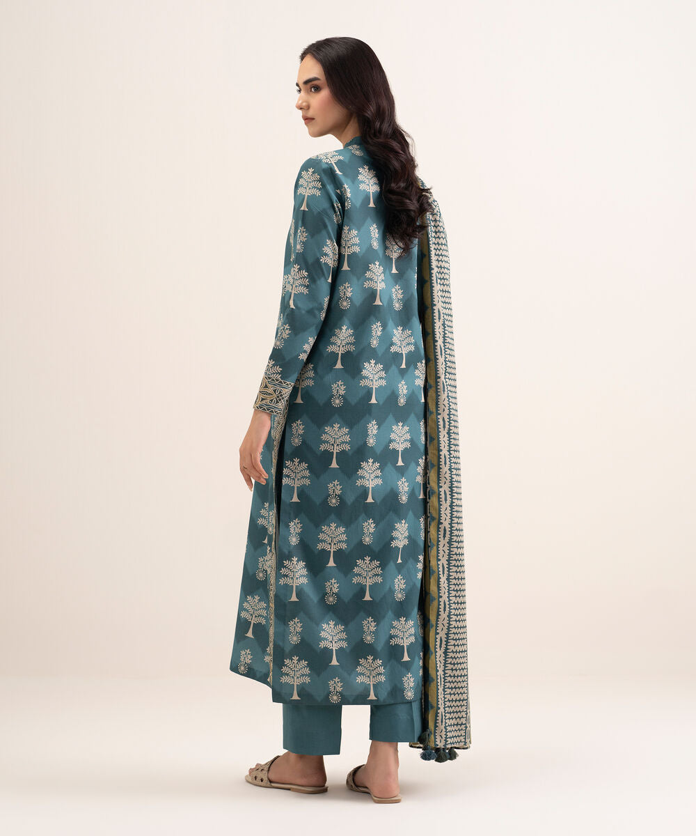 3 Piece - Printed Lawn Suit