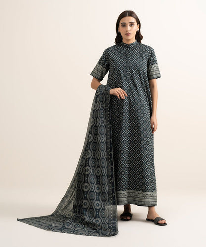 3 Piece - Printed Lawn Suit