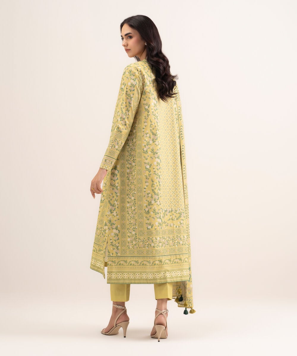 3 Piece - Printed Lawn Suit