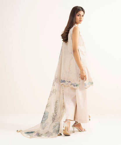 3 Piece - Printed Lawn Suit