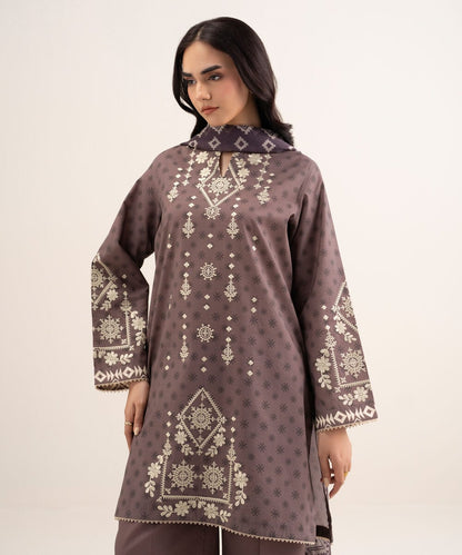 3 Piece - Embroidered Lawn Suit