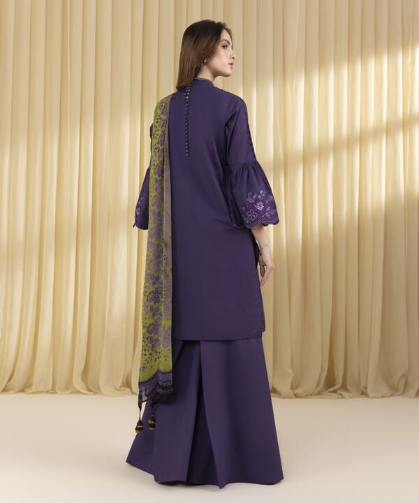 3 Piece - Embroidered Lawn Suit (Unstitched)