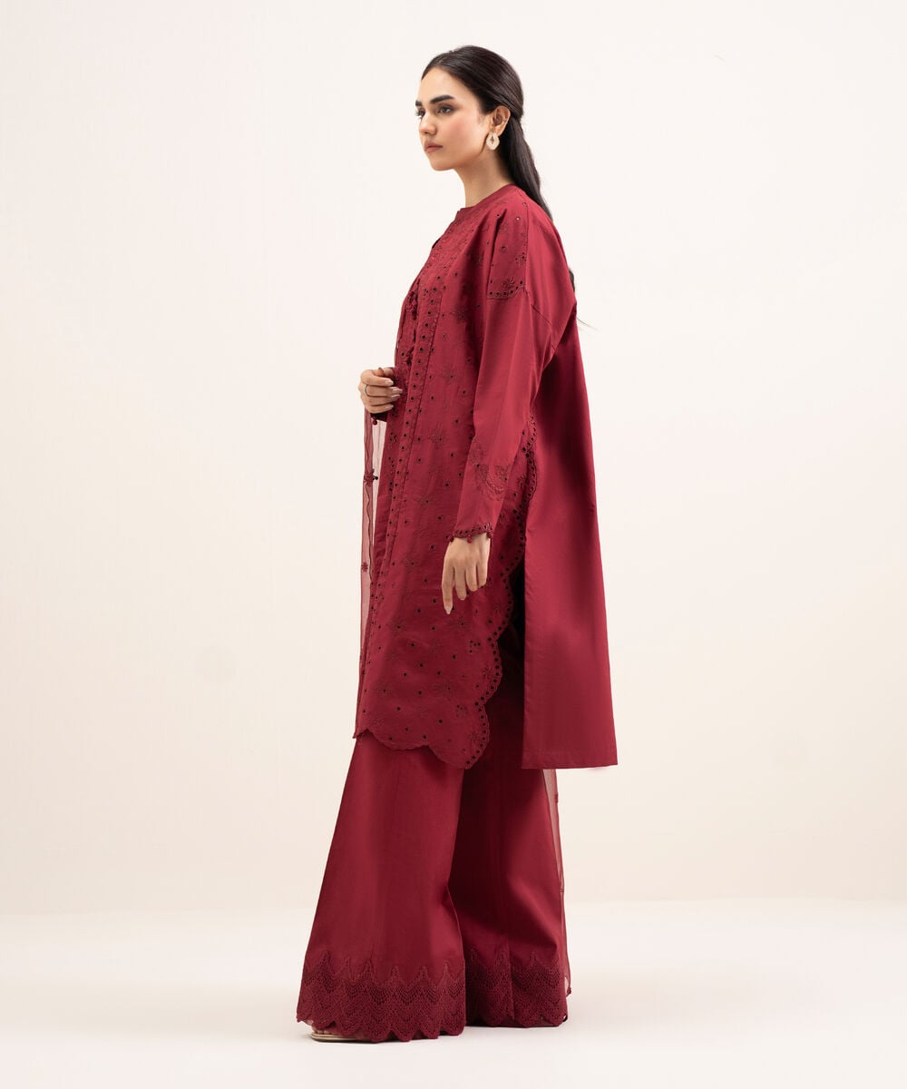 3 Piece - Embroidered Lawn Suit