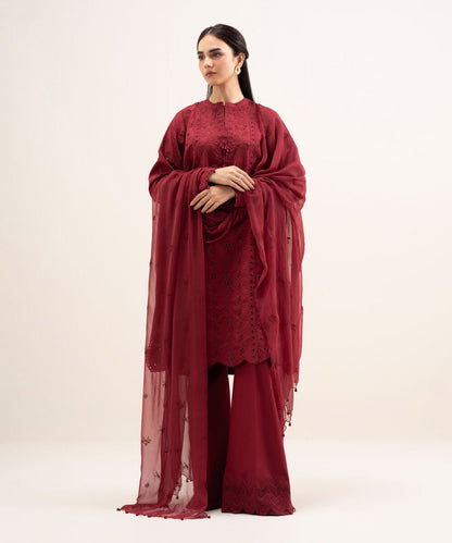 3 Piece - Embroidered Lawn Suit