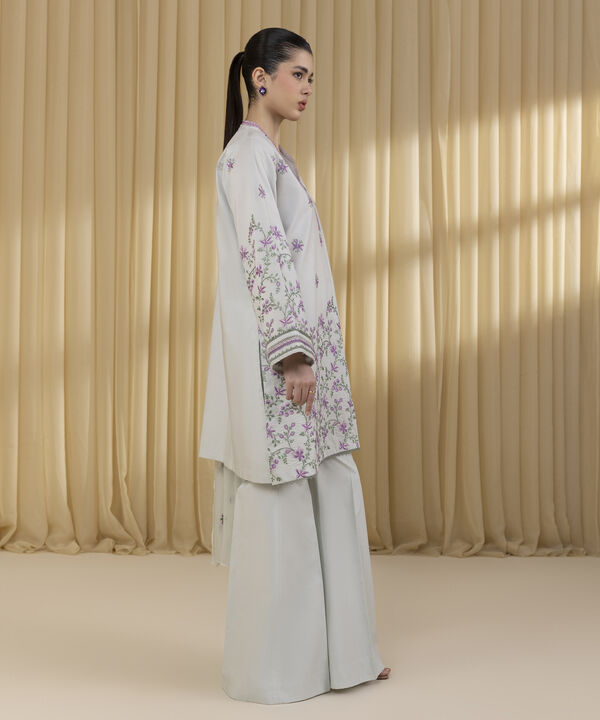 3 Piece - Embroidered Lawn Suit (Unstitched)