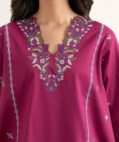 3 Piece - Embroidered Lawn Suit